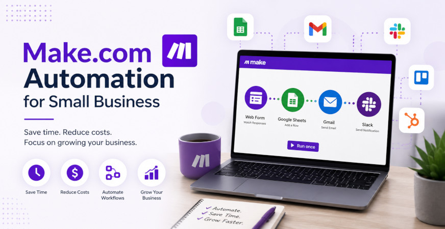 Make.com Automation for Small Business — 10 Practical Workflows